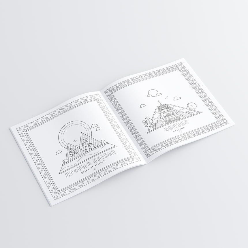 Colouring Book with Crayons