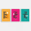 Geometric Set of 3