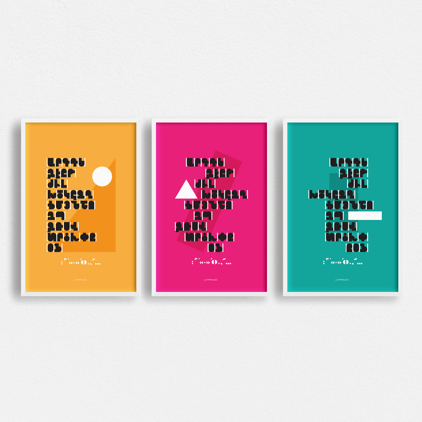 Geometric Set of 3